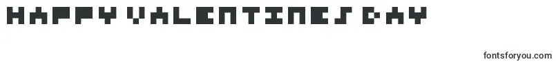 Czcionka PixelRocks – czcionki Walentynki